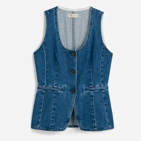 *NWT* Madewell Denim Vest
💙make an offer💙 - Picture 2 of 8